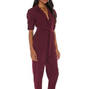 Gorgeous Joie Jumpsuit in Wine. Size: S.